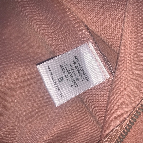 Pastel Pink Ruffled Bomber Jacket - Picture 5 of 5